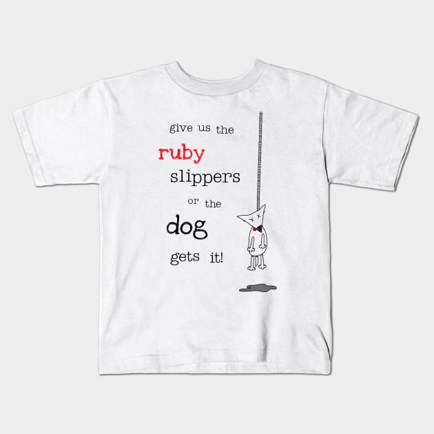 Poor Toto Kids T-Shirt by monkeysoup